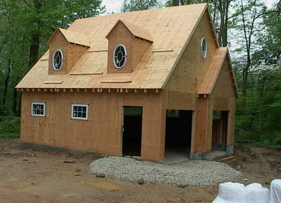Shed Under Construction